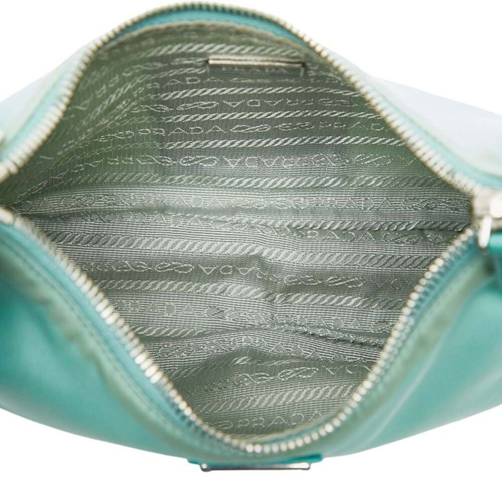 PRADA Green Leather Shoulder Bag - Picture 8 of 10